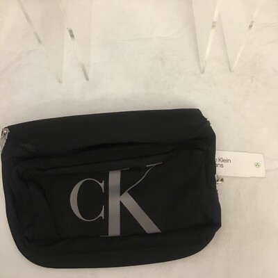 CK CALVIN KLEIN JEANS men's belt bag article 46300600001 WAIST BAG BLACK 