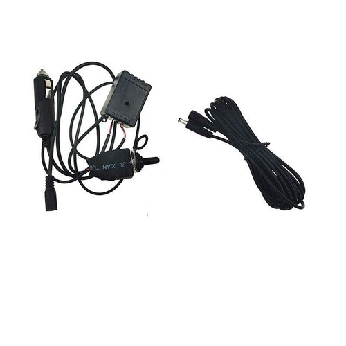 Electric Exhaust Valve Manual Switch Control Line Box &3.5M Extension Power Cord - Picture 2 of 4