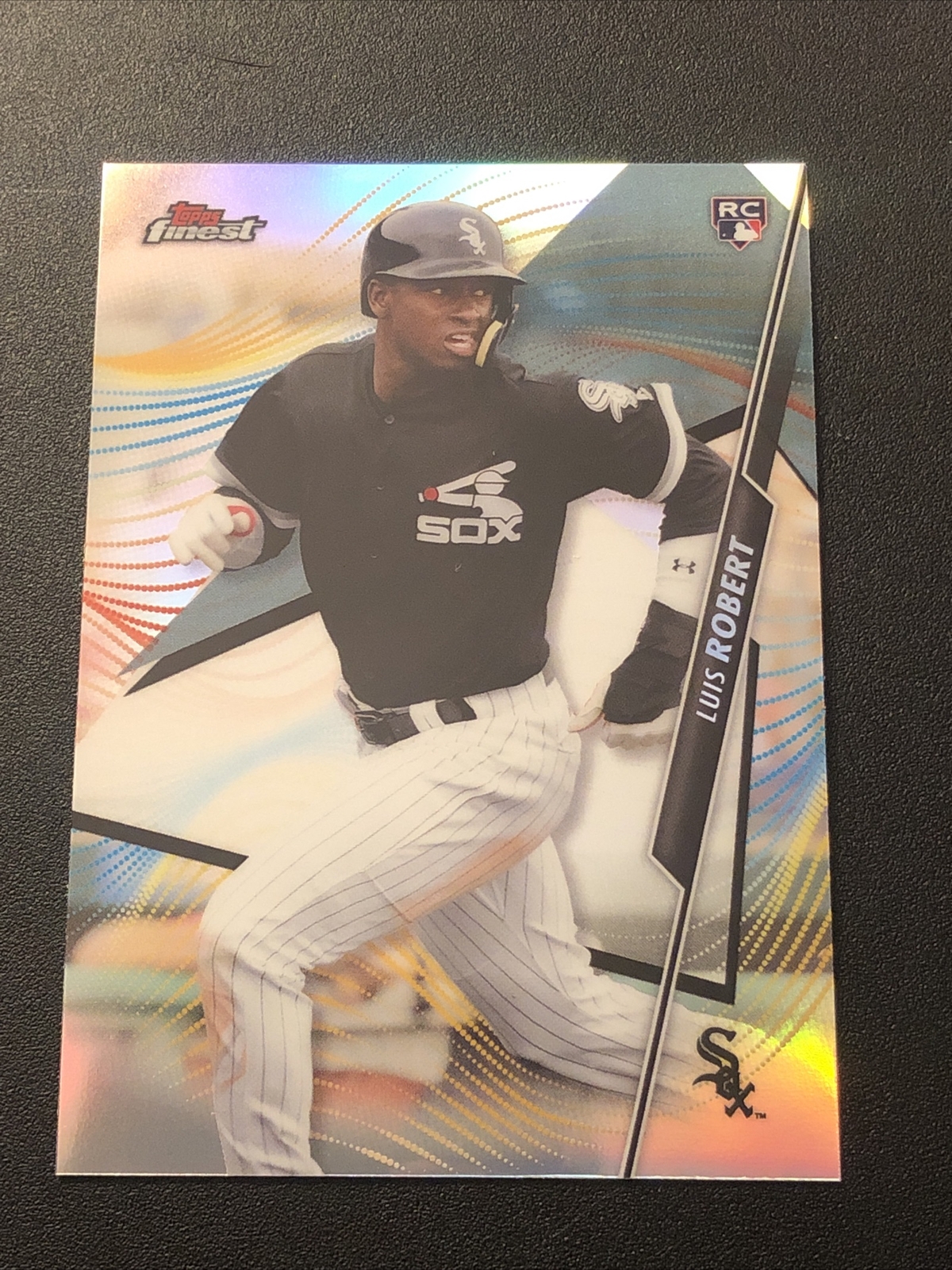 2020 Topps Finest Refractor Luis Robert #97 Rookie RC
