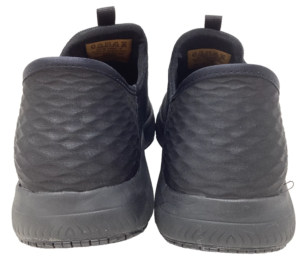 Zapatos sin cordones Skechers para hombre Work SR Summits Colsin negros talla ancha: 11 155ST Foto 3 de 4