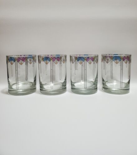 Vintage Frank Lloyd Wright Foundation 14oz DOF Gläser, April Duschen, 4er Set - Bild 14 von 15