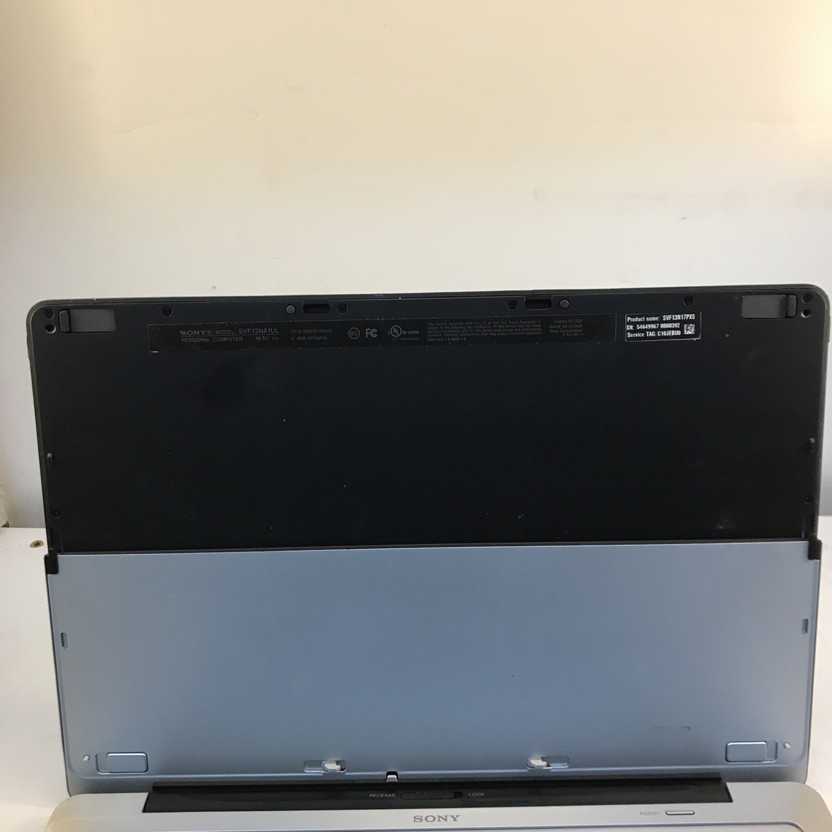 Sony Vaio SVF13NA1UL unknown CPU Untested | eBay