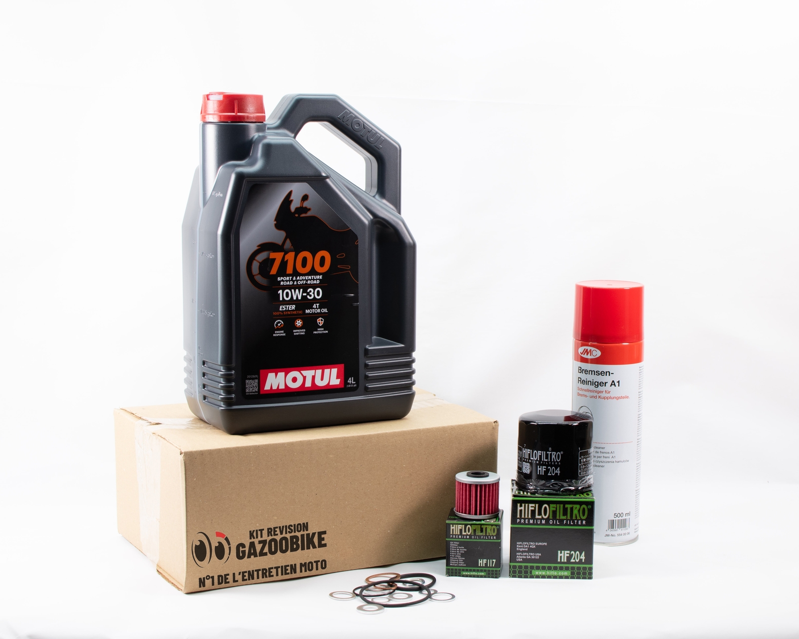 Pack vidange Motul 10W30 pour préparer les grands voyages en NT1100