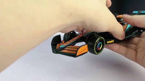 1:24 F1 McLaren MCL36 2022 Formel 1 Modellauto Druckguss Spielzeug Sammlung - Video 1 von 1