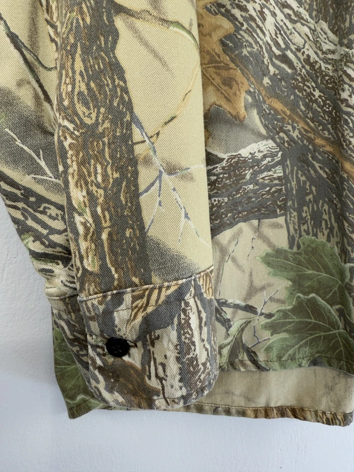 Vtg Realtree Camo Shirt Men’s XL Long Sleeve Outdoors Hunting Made In USA - Image 3 of 4