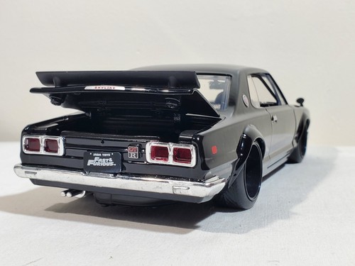 Nissan Skyline 2000 GT-R (C10) 1971 Jada Fast & Furious Brian's escala 1/24 - Imagen 15 de 20