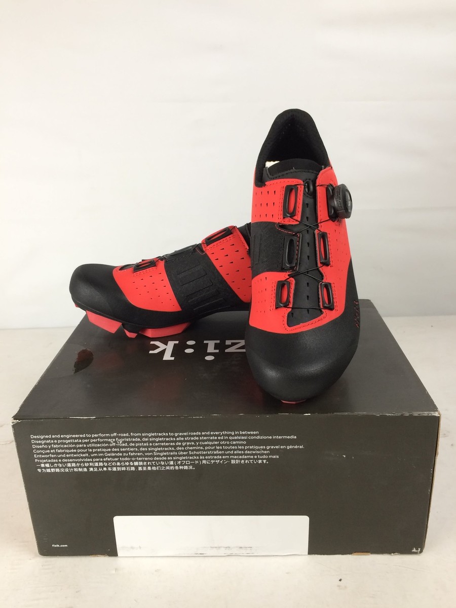 Open Box Fizik X3 Vento Overcurve Men's Cycling Shoes, Red/Black