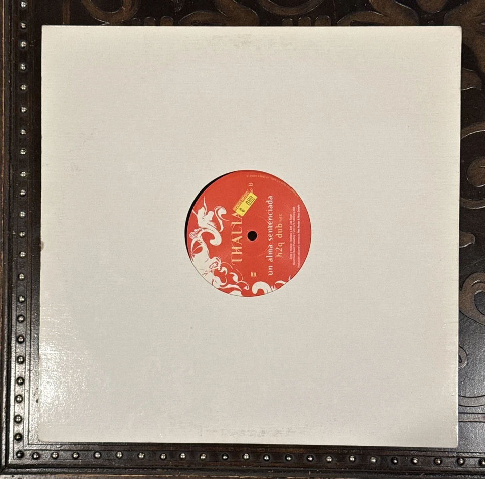 Thalia Un Alma Sentenciada Remixes 12” Vinyl Promo DJ Single h2q dub & club RARE - Image 2 of 4