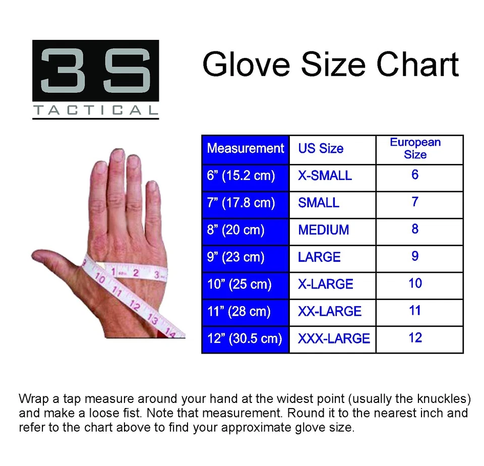 Guantes acolchados de seguridad policial de acero de cuero táctico 3S para motocicleta -T2-3SG Foto 4 de 4