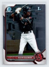 2022 Bowman - Chrome Prospects Alvin Guzman #BCP-18 Arizona Diamondbacks