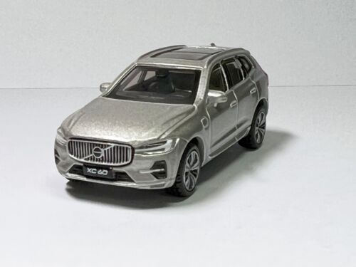 Car Model Collection Toy Gift 1/64 Scale Volvo XC60 Silver Diecast - Picture 1 of 11