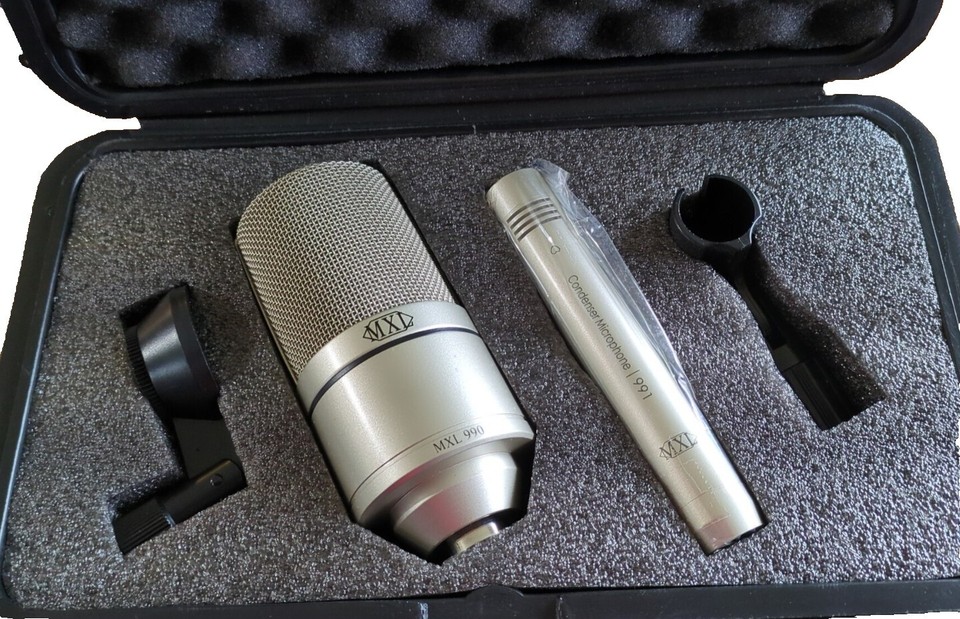 MXL 990/991 Studio Recording Microphone kit for Vocals Instruments