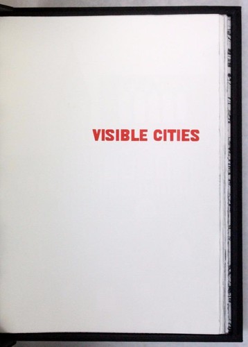 John Ross Signed Limited Ed 1993 Visible Cities Italo Calvino High Tide Press - 第 3/11 張圖片