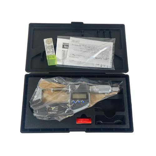Mitutoyo 342-361-30CAL ±.0001" Ratchet Thimble Electronic Point Micrometer
