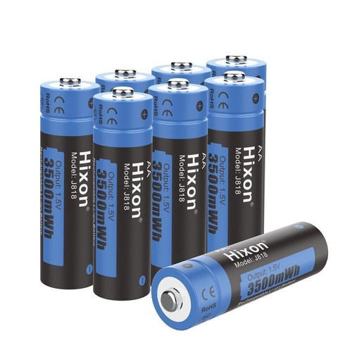 Hixon 1,5 V AA Wiederaufladbare Lithium Batterien 3500mWh FR6 L91 AA Akku - Bild 13 von 15