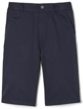 4Qty Boys New French Toast School Navy Uniform Shorts Size 6 w/ elastic x4 PAIRS