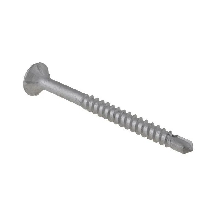 Qty 100 Bugle Batten Screw 14g x 75mm Galvanised Metal Hex Self Drilling - image 2 of 3