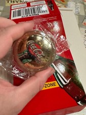 Genuine Russell Gold Coca-Cola Spinner Yo-yo