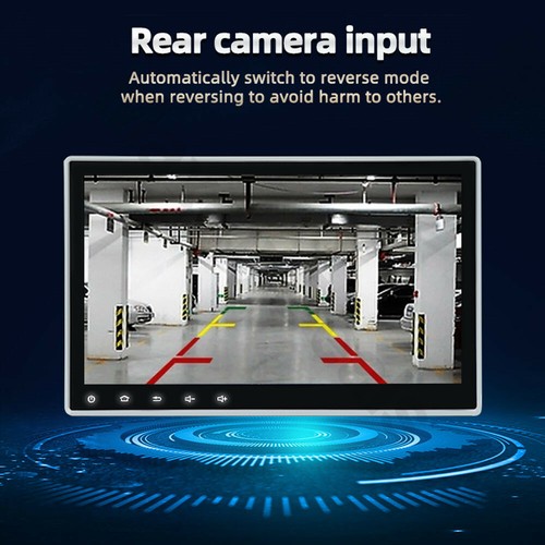 10.1" Quad Core Android 11.0 Car Stereo Radio GPS Navi MP5 Player Single 1Din - Picture 6 of 11