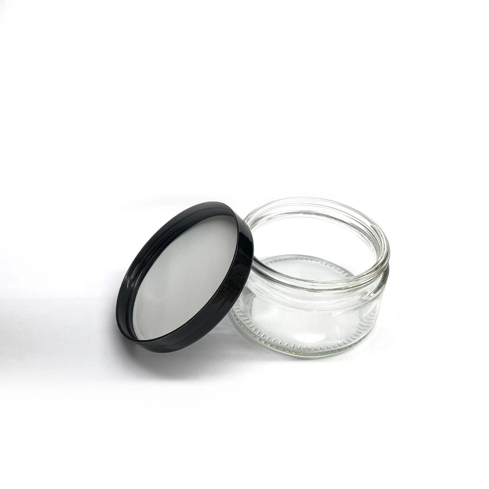 96x 250ml Clear Glass Jars with White Screw Caps – Food Storage Spices, Jam
Opens in a new window or