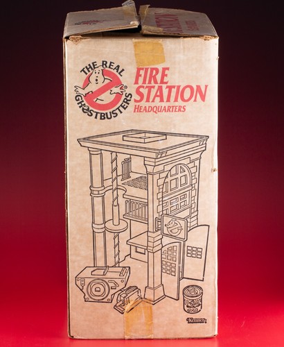 The Real Ghostbusters Fire Station House Feuerwache Haus Deutsch Kenner MIB 1986 - Bild 4 von 7