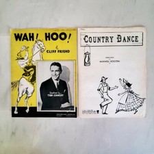 Vintage Cowboy Country Sheet Music - Wah Hoo by Cliff Friend - Country Dance