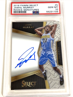 【44】 NBA カード Jamal Murray RC Gold 10シリ N57】 NBA カード Jamal Murray RC Gold 10シリ（2016 Panini