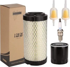 Golf Cart Tune Up Kit for Club Car Precedent, Air/ Oil/ Fuel Filter /Spark plug