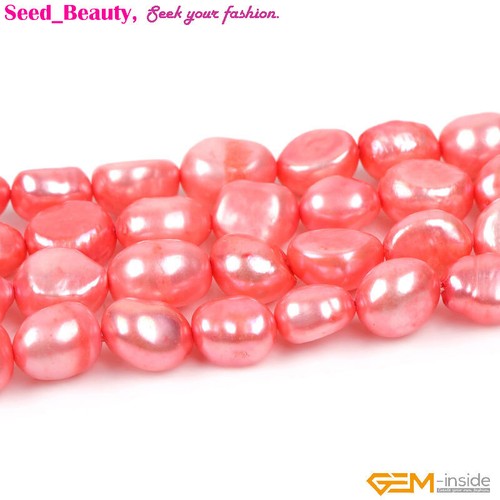 Craft Freshwater Pearl Loose Beads for Jewelry Making 15" DIY 8-9mm Wholesale - Picture 52 of 110