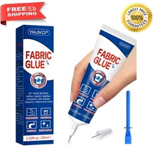 Fabric Glue Mighty Mend it Fabric Glue Permanent Clear Washable Clothing Glue