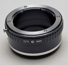 For Contax Yashica C/Y CY mount Lens To Sony NEX-5 -3 NEX-7 DSLR Camera Adapter