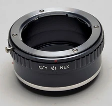 For Contax Yashica C/Y CY mount Lens To Sony NEX-5 -3 NEX-7 DSLR Camera Adapter