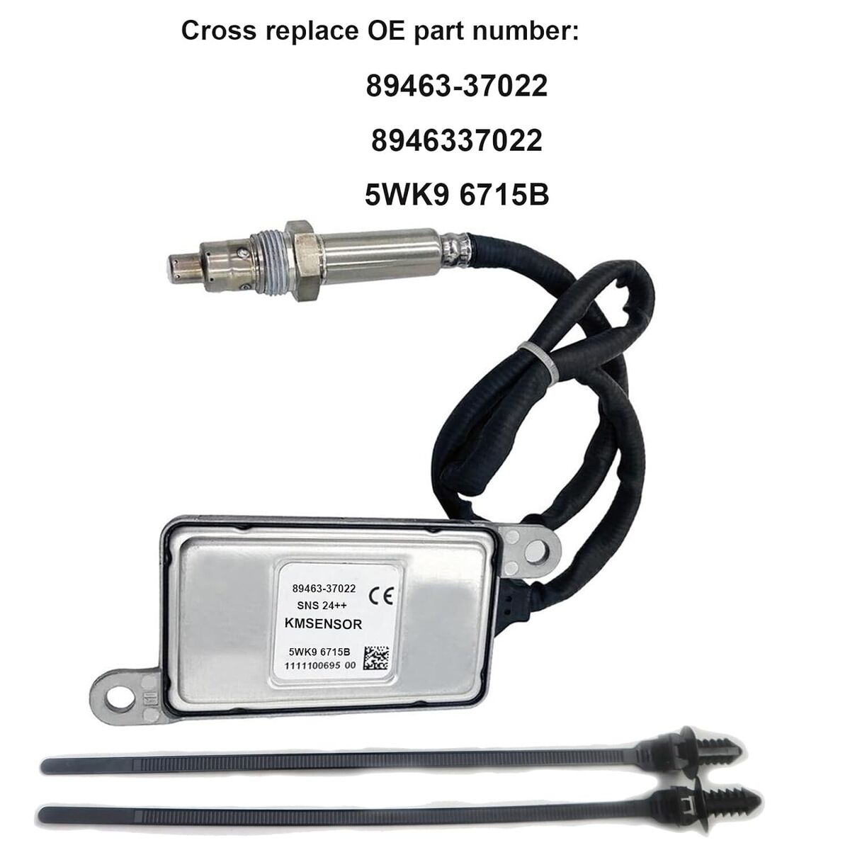 5WK9 6715B Nitrogen Oxide Sensor 89463-37022 For Hino Truck Toyo.ta Detroit 1PCS | eBay 5WK9 6715B Nitrogen Oxide Sensor 89463-37022 For Hino Truck Toyo.ta Detroit 1PCS | eBay