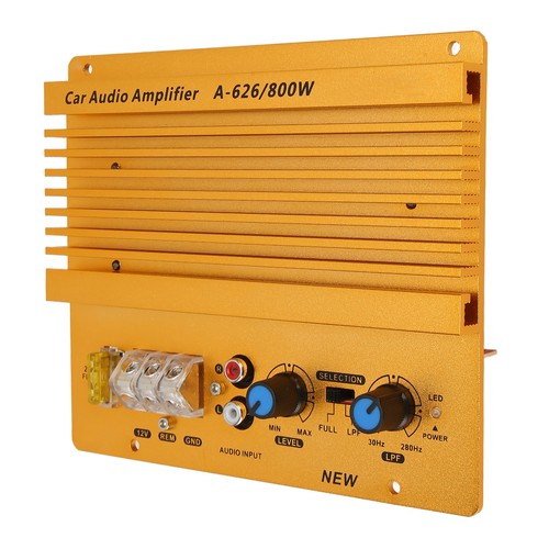 12V 800W Car High Power Amplifier Precise Heat Dissipation Stereo Amplifier Part - Picture 15 of 22