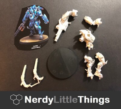 Infinity Code One - PanOceania - Cutter TAG (Multi HMG) - 1 Miniature