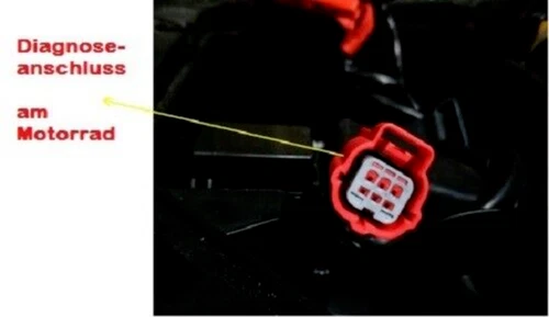 Adaptador Euro5 6 pines moto bike diagnóstico KTM moto guzzi Piaggio Honda Vespa_ - Imagen 9 de 18