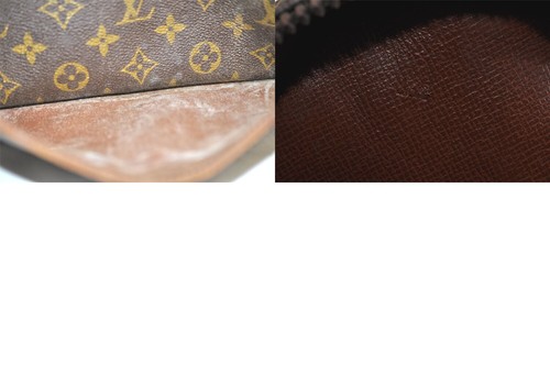 Authentic Louis Vuitton Monogram Compiegne 28 Clutch Hand Bag M51845 LV 7310M - Imagen 10 de 10