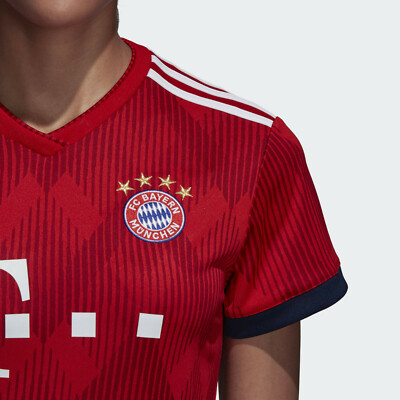 ADIDAS Bayern Munich FCB Woman Youth GIRLS [CV8411] RED SHORT SLEEVE Jersey