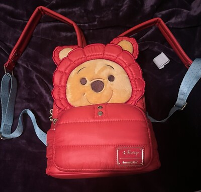 Winnie the Pooh Rainy Day Puffer Jacket Cosplay Mini 