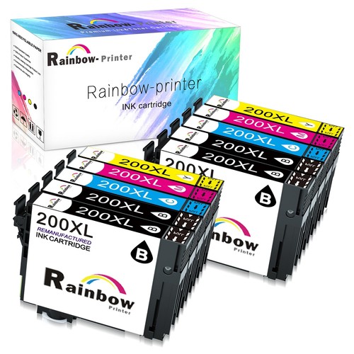 Lot De 8 Cartouches D'Encre Compatibles Pour Epson WF-2520NF 2530 2540 - T1631/2/3/4 16XL