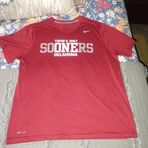 Nike Drive Fit There's Only One Sooners Oklahoma Red Extra Large - Bild 1 von 5