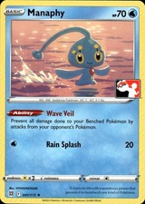 Manaphy 041/172 Raro Pacchetto Premio Serie Carte Pokemon Near Mint