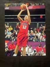 🤩Diana Taurasi signed autographed photo. 8.5x11” TEAM USA. W/COA As Pictured🏀
