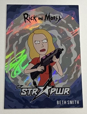 2019 Cryptozoic Rick and Morty Season 2 Beth Smith BlueStar Power #SP4 1:288pk