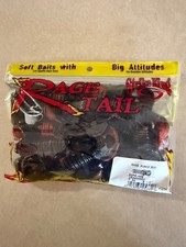 Strike King Rage Tail Punch Bug, 3.5'' Crawdaddy , Qty 14 ( 2 packs of 7 )