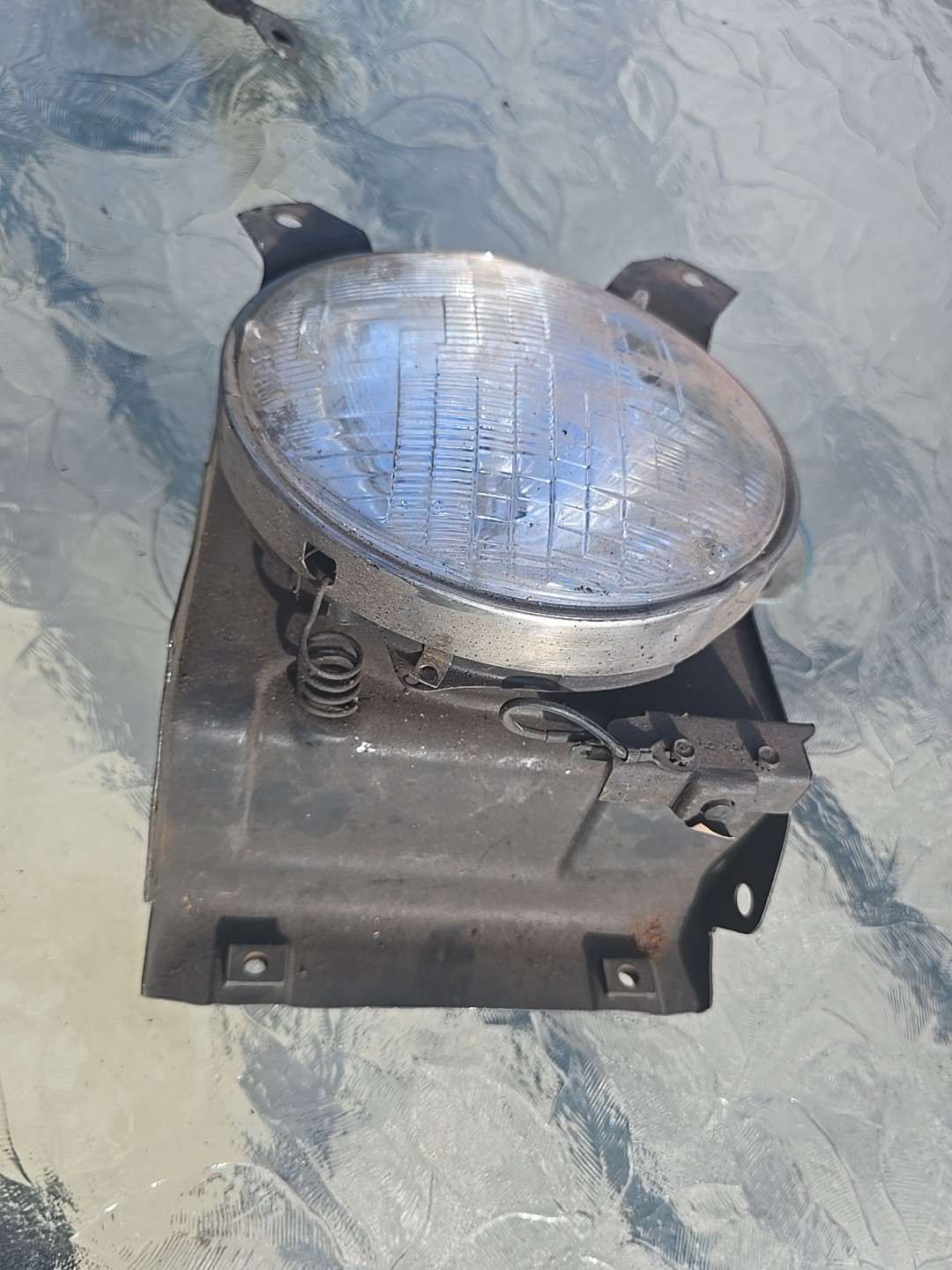 Used 1967 Camaro RS Rally Sport Headlamp Housing Headlamp Housing Bucket