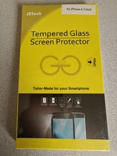 JETech 3-Pack Screen Protector for iPhone SE 3/2 (2022/2020), iPhone 8, 7, 6, 6s