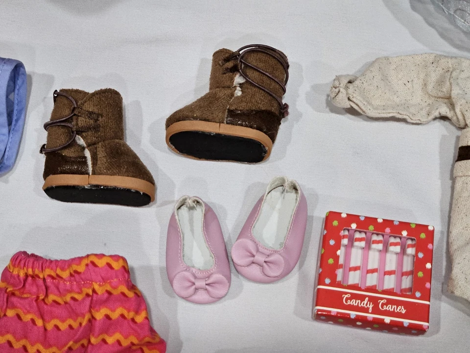 American Girl Wellie Wishers Doll Lot – 4 Dolls with Extra Outfits & Shoes - Image 4 of 4