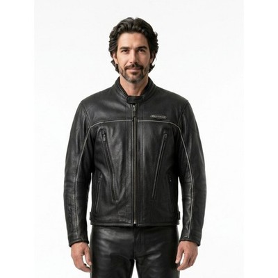 Harley Davidson An American Legend Water-Resistant Leather Jacket