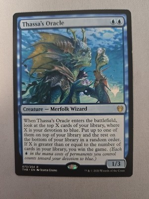 MTG: Thassa's Oracle (LP) : Theros Beyond Death Promo